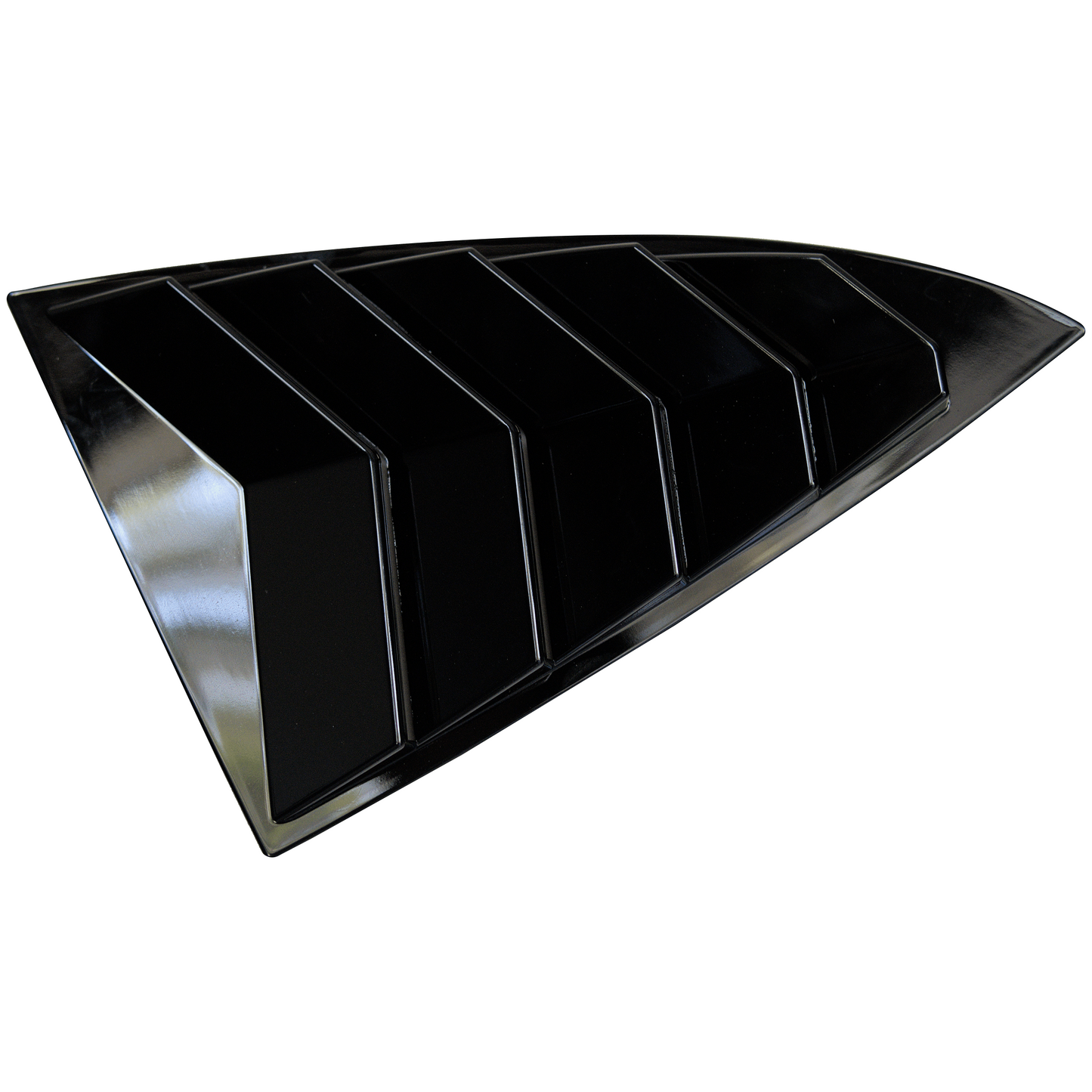 Rear quarter window louvers